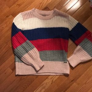 Colorblock sweater